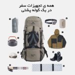 کوله پشتی نیچرهایک 70لیتر مدل : NH70B070-B