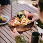 بشقاب چوبی گردویی نیچرهایک