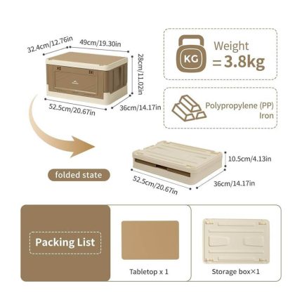 جعبه ذخیره‌سازی تاشو نیچرهایک مدل CNK2350XB012