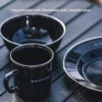 لیوان مینای غلیظ Black dog کد CBD2450CF018